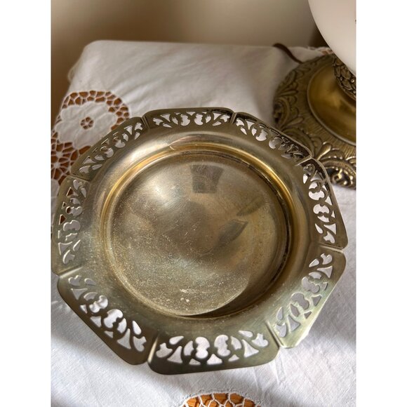 Vintage Silver Plate Candy Dish Compote 3.5" - Picture 2 of 3